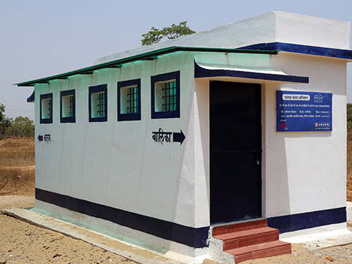 NGO Building toilets in India